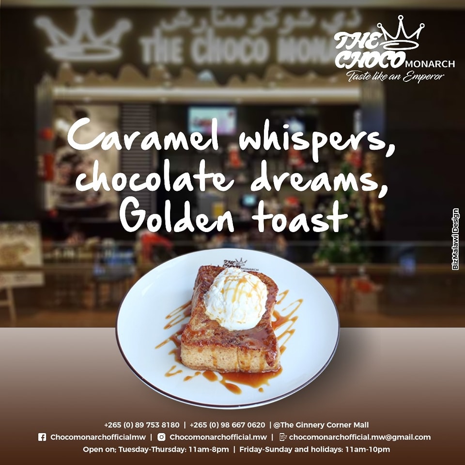 It's only at The Choco Monarch wher...