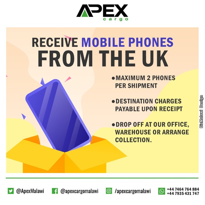 Receive Phones From The UK With Ape...
