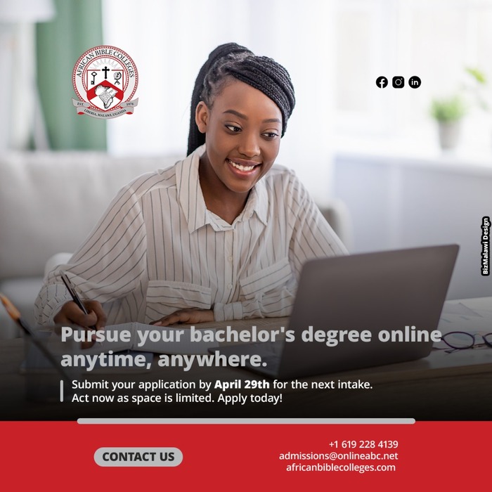 Pursue Your Bachelors Degree Online...
