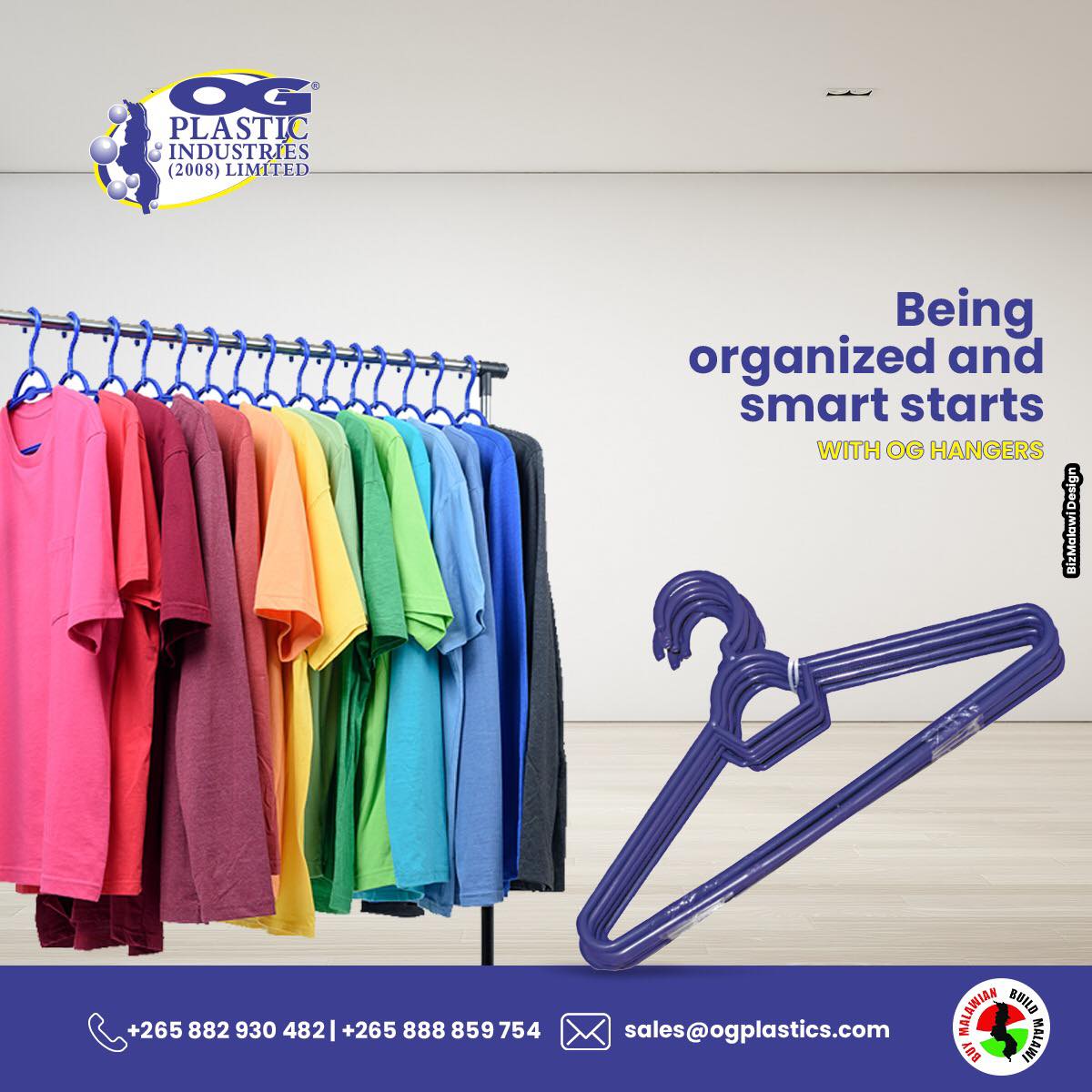 Keep your clothes in an organized order,...