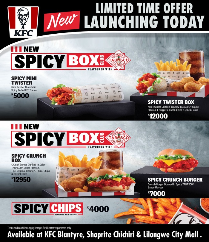 A New Spicy Menu Starts Today!...