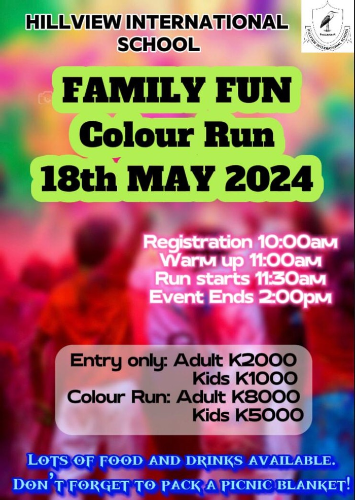 Join us for a Family Fun Colour Run...