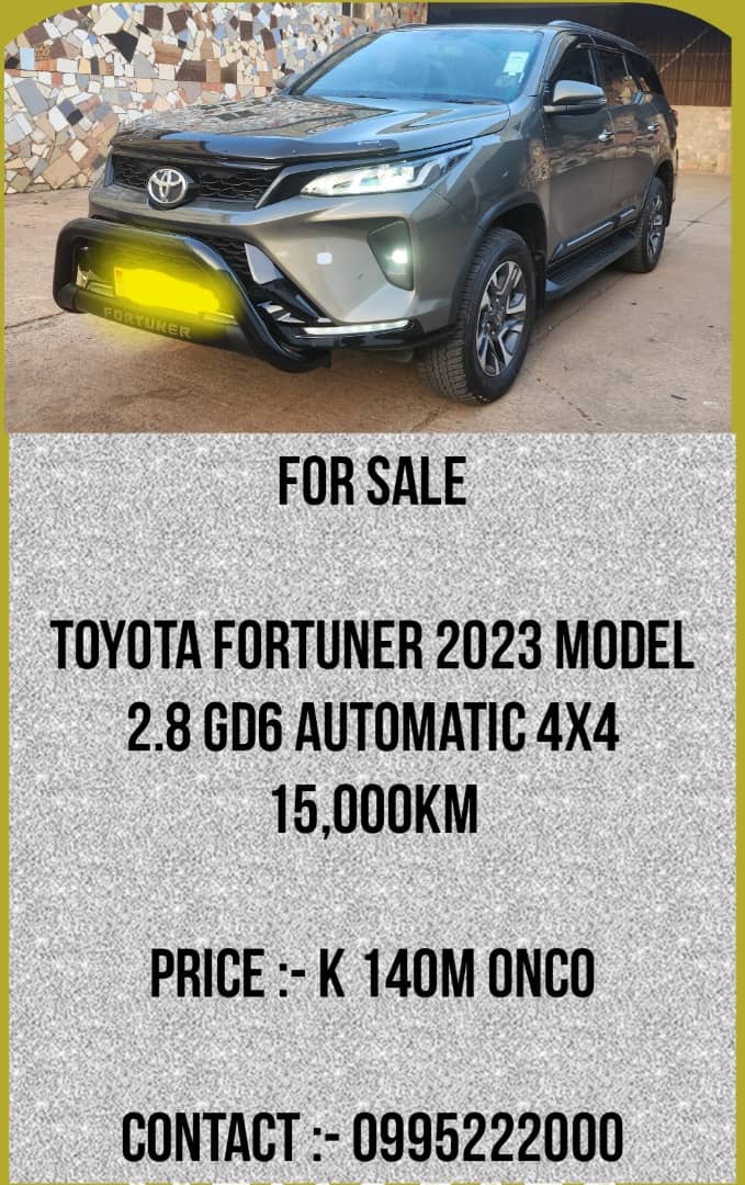Car For Sale: 2023 Toyota Fortuner
Disc...