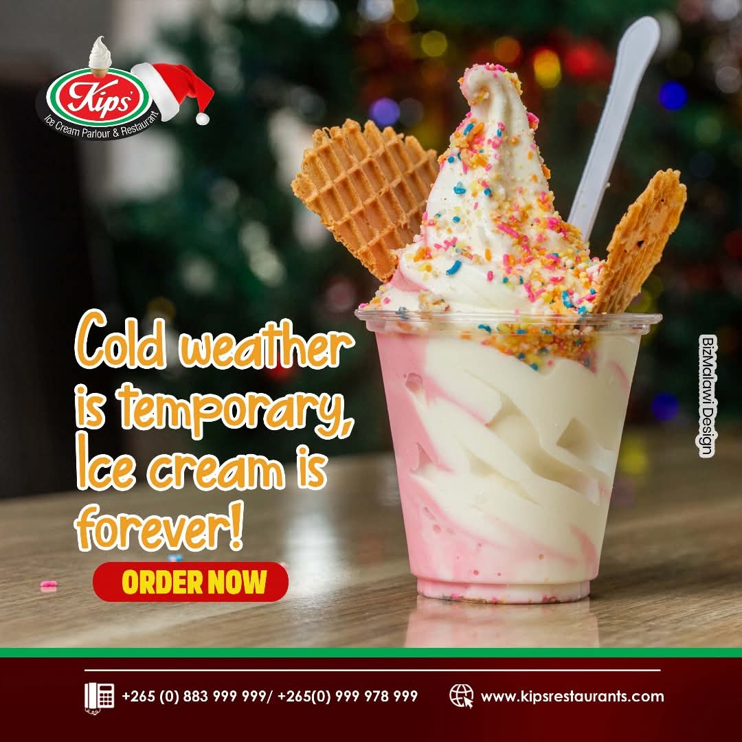 Cold weather is temporary, Ice cream is ...