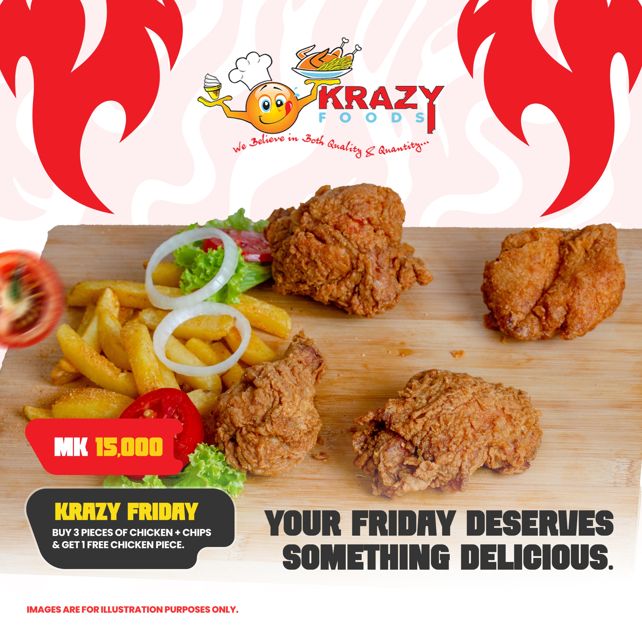 Krazy Friday Special! 
Kickstart your ...