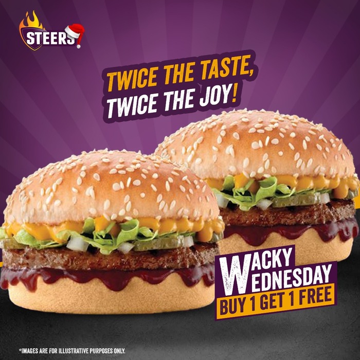 Buy One Get One Free On Wacky Wednesday ...