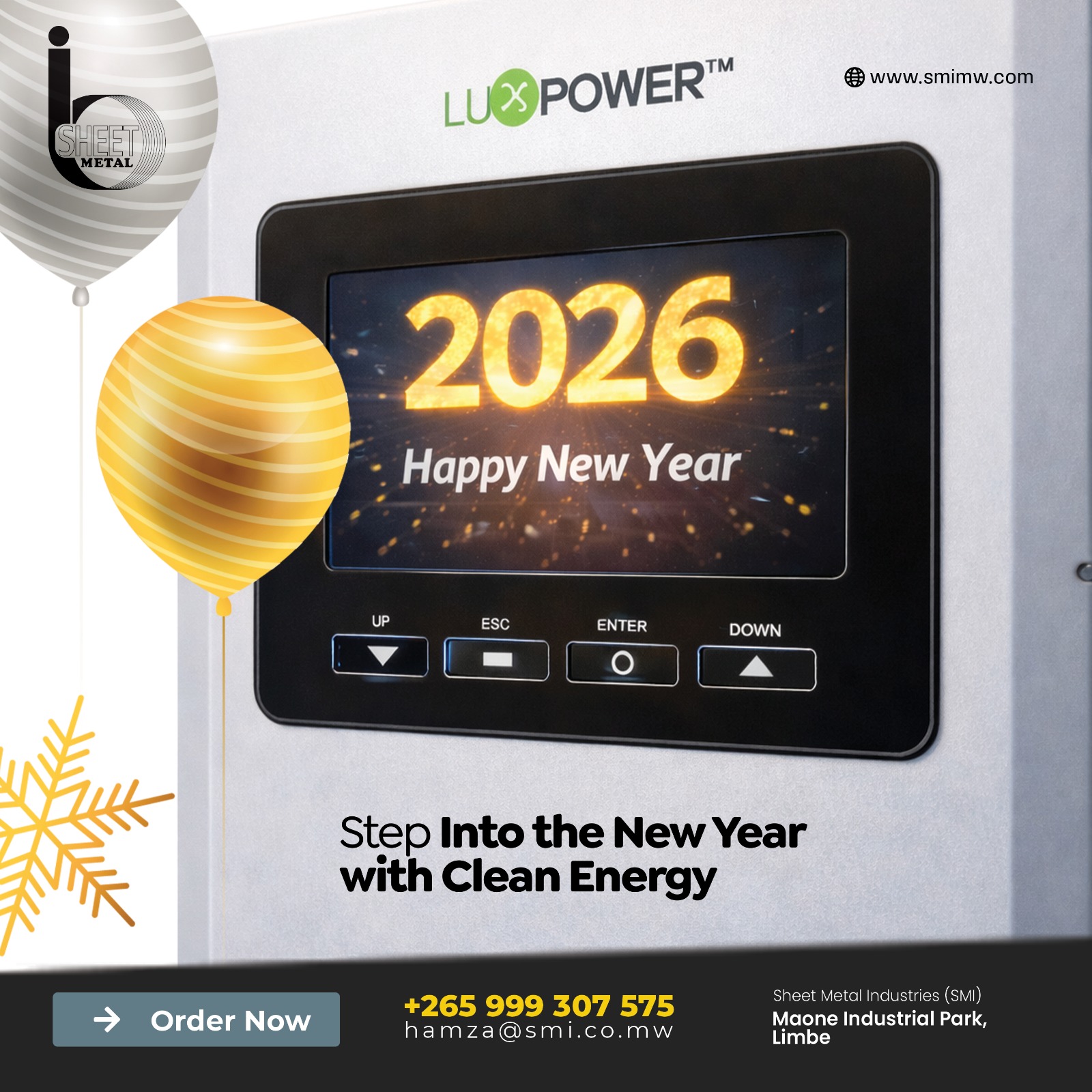 Energy freedom starts here....