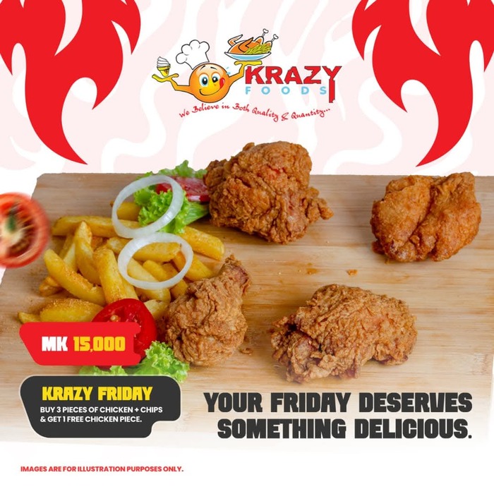 Savor Your Krazy Friday With Four Crispy...