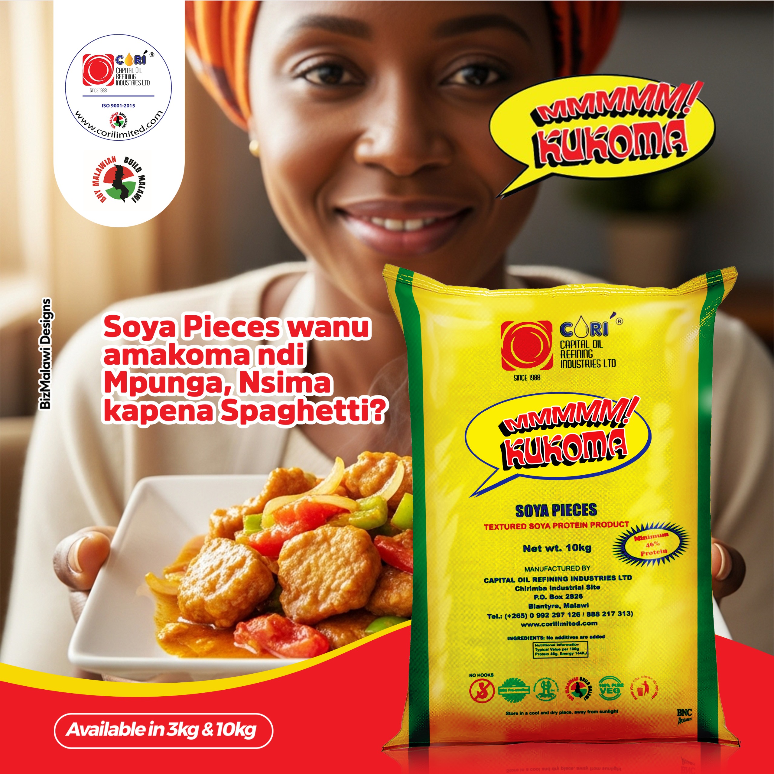 Enjoy Delicious Soya Pieces That Of...