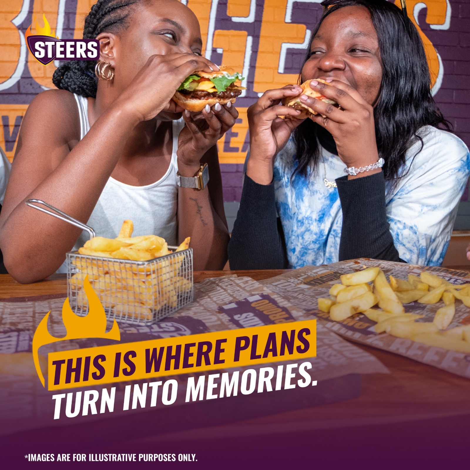 Share Great Moments At Steers Where...