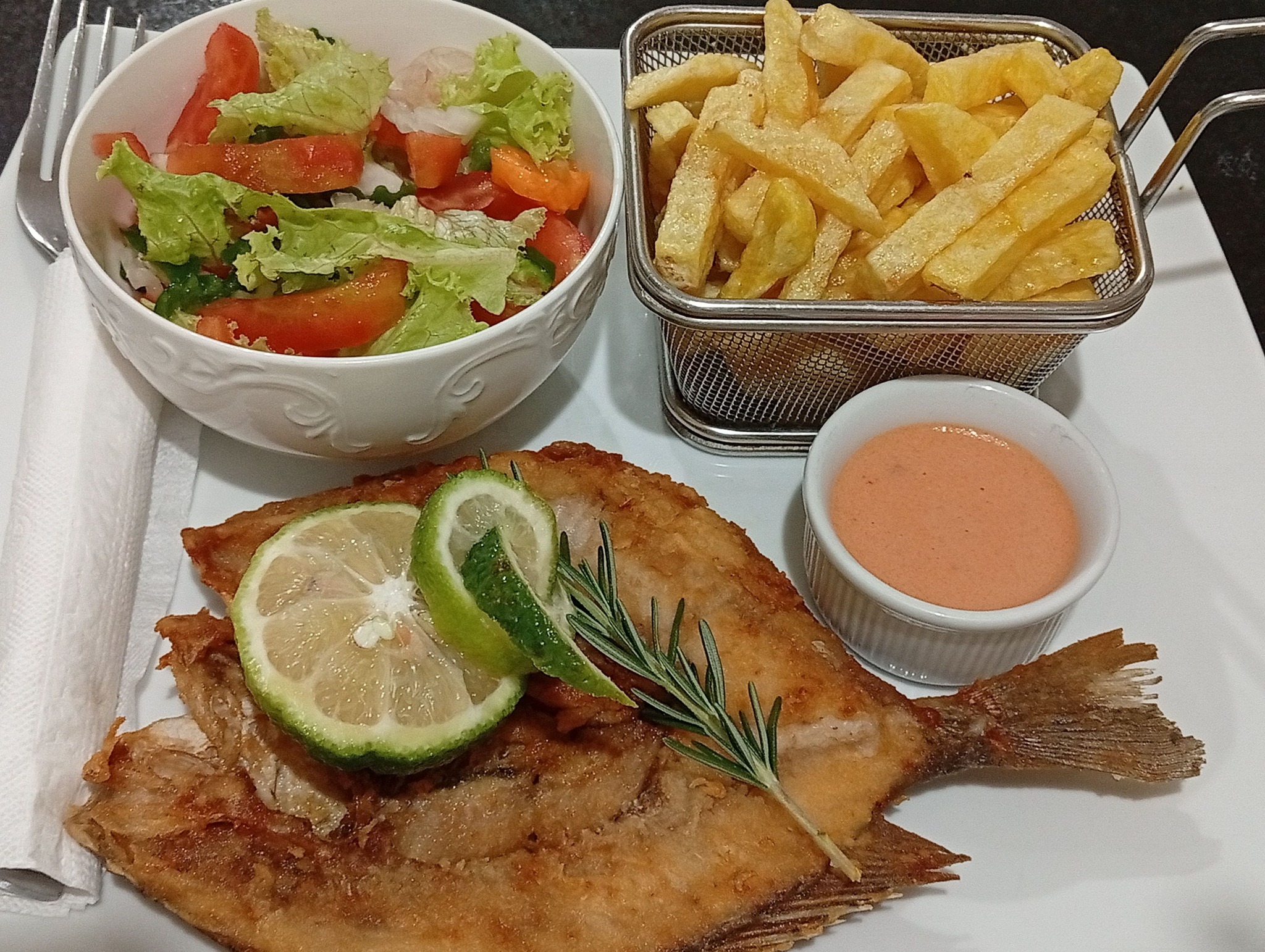 Karibu..try our lake Malawi chambo ...