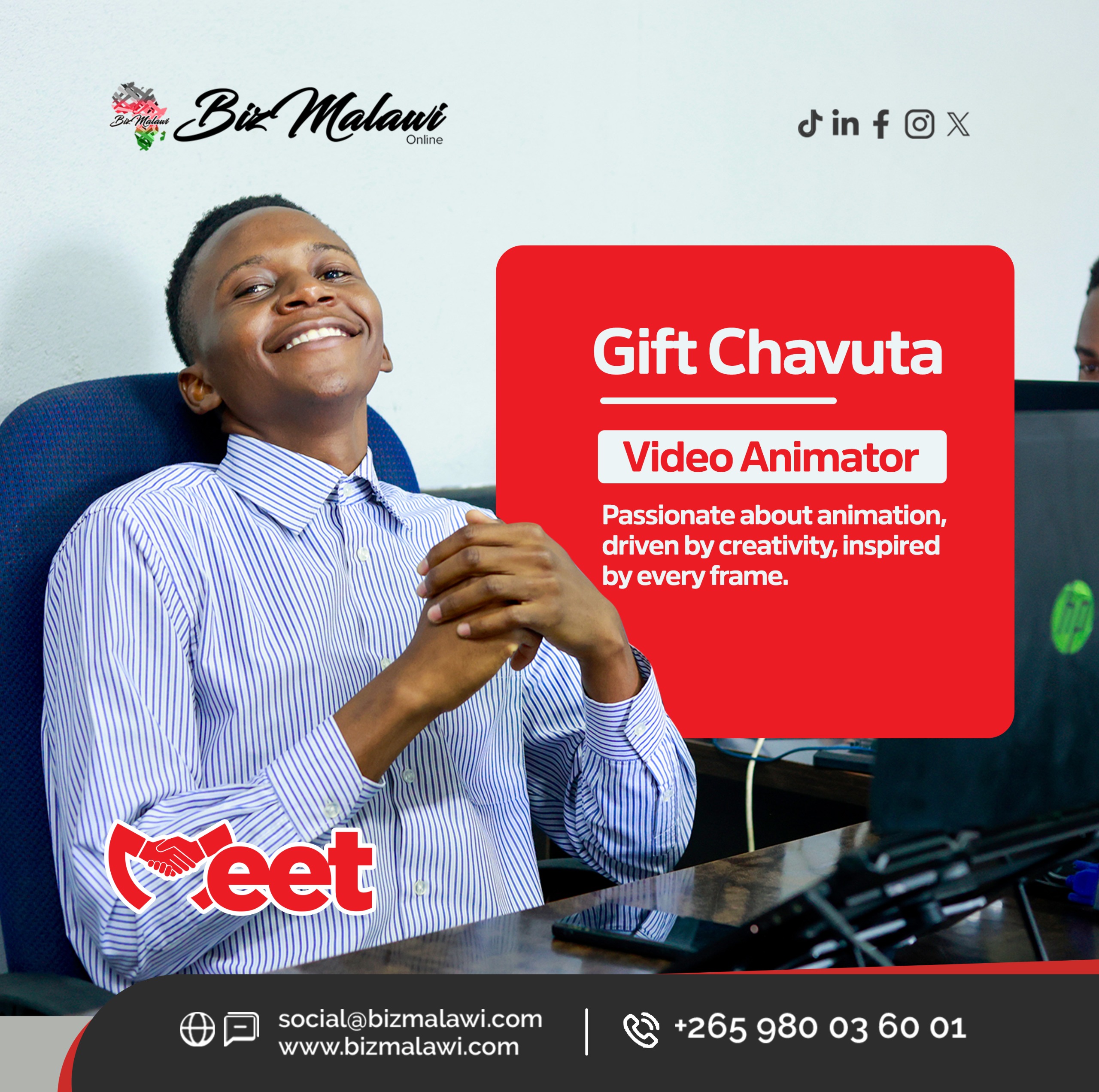 Meet Gift Chavuta Our Talented Vide...