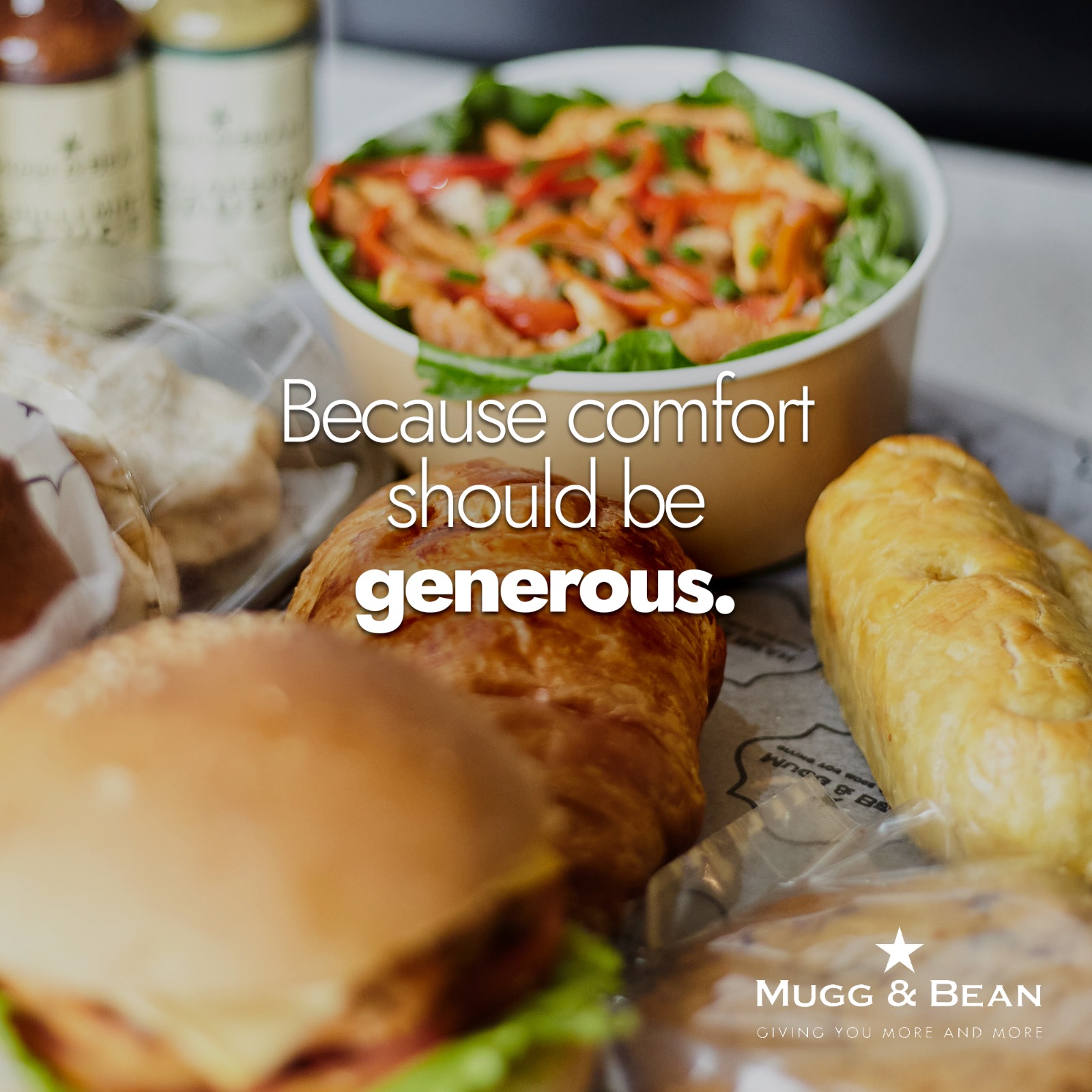 Indulge In A Generous Spread Of Warm Com...