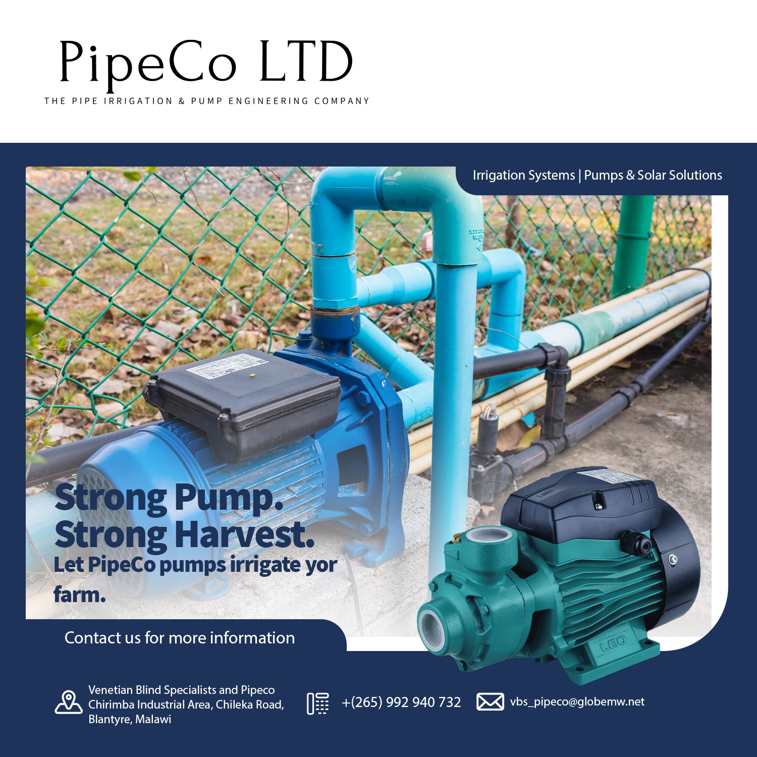 If you trust PipeCo with your irrig...