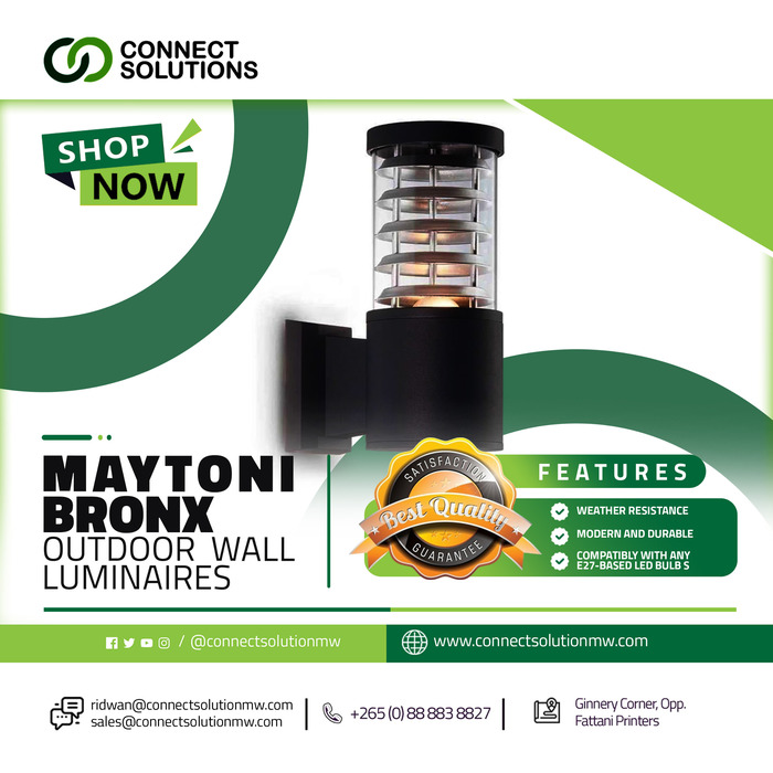 Imagine Maytoni Bronx outdoor wall lumin...