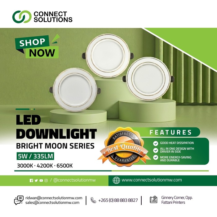 Bright, beautiful and energy saving...