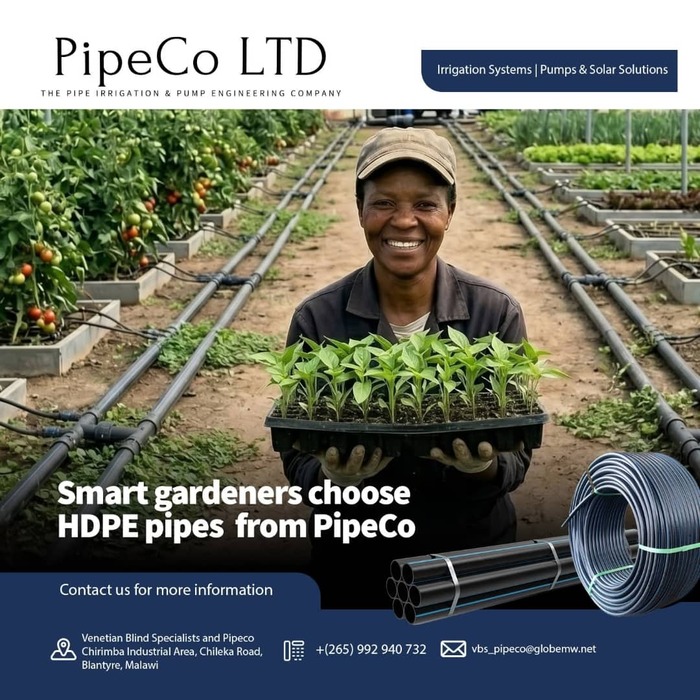 Smart Farmers Trust PipeCo HDPE Pip...